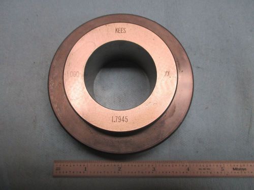1.7945 I.D. CLASS XX SMOOTH BORE RING GAGE FOR CALIBRATING DIAL BORE GAUGES TOOL