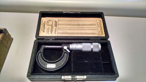 Lufkin Micrometer No.1941 v in original box and leather case