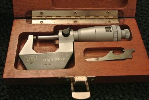 Brown &amp; Sharpe Inch DIGIT-Mike Micrometer - Swiss Made - #599-10-1