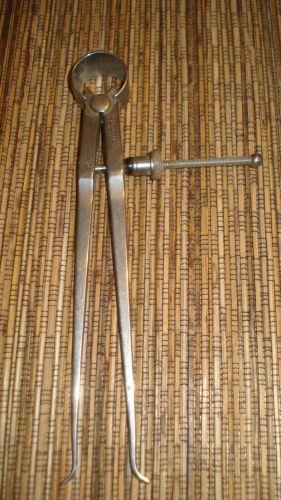 Starrett &#034;fay&#039; spring-type inside caliper 6 in heavy legs+quick-spring no.74b-6 for sale