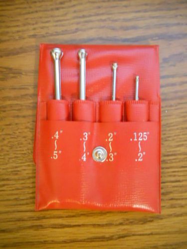 Mitutoyo small hole gage set # 154-901, .125~.500&#034; diameter for sale