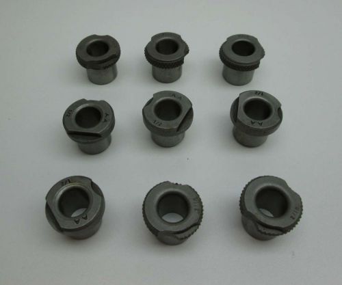 LOT 9 NEW SIBOS PRIME ASSORTED 1109-019 1/2IN DRILL ROD SEAL BUSHING D393491