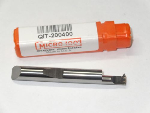 MICRO 100 QIT-200400 Quick Change Carbide Internal Threading Boring Tool Holder