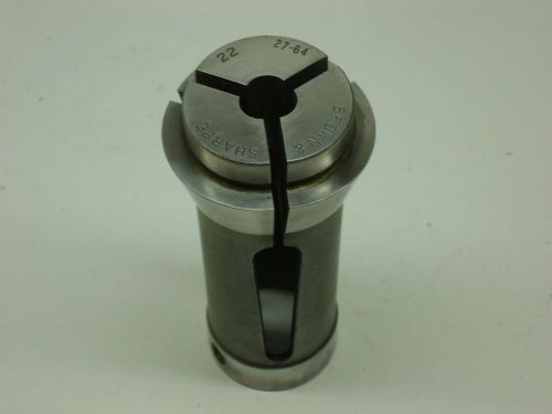 Collet #22 brown &amp; sharpe 27/64 round for automatics &amp; screw machines #6581 for sale