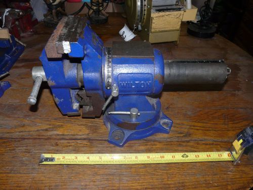 Wilton machinist&#039;s bench vise swivel head 5 inch jaw for sale
