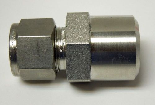 Swagelok ss-810-1-12w male connector 1/2&#034; tube x 3/4&#034; butt weld  &lt;mc810-1-12w for sale