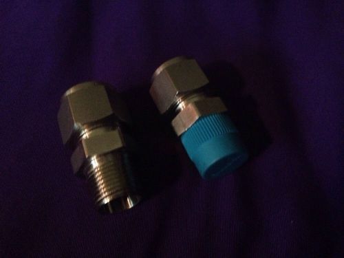Swagelok male connector, 1/2 tube x 1/2 npt (ss-810-1-8) lot 2 for sale