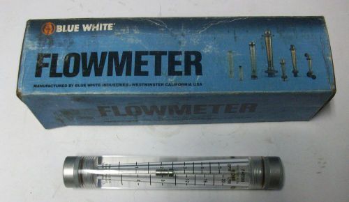 Blue Water 5GPM Flowmeter w/Aluminum Reinforcement 1/2&#034; NPT(F) F-40500LN-8-R NIB