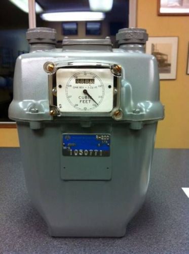 Rockwell international 200 cfh gas meter r-200 *new in box* for sale