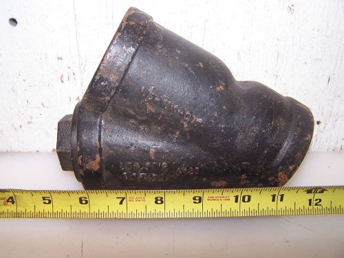 New mueller 1-1/2&#034; cast iron steam y strainer model 1.5-11m-01 for sale