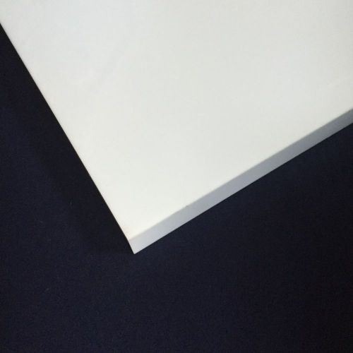 .5&#034; Natural Delrin Acetal Plastic Sheet - Priced Per Square Foot- Cut to Size!