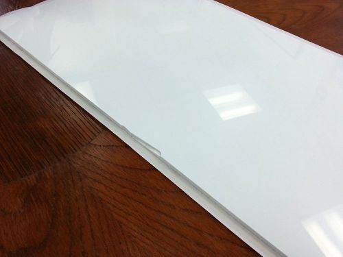 Polypropylene Stress Relieved Sheet - White - 12&#034; x 24&#034; x 1/4&#034; Thick (Nominal)