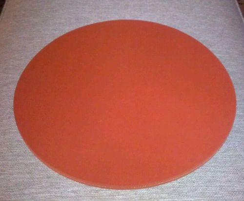 SILICONE SPONGE CIRCLE SHEET 1/2” THICK x16&#034; ROUND HIGH TEMP STEAM