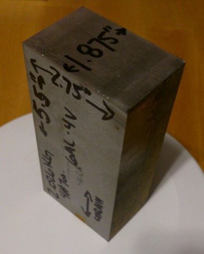 6AL-4V Titanium Block 2.75 x 5.5 x 1.875&#034;