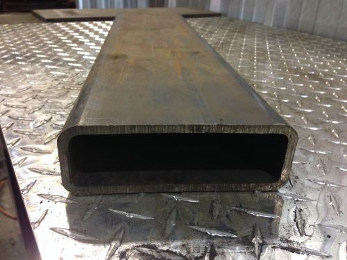 6&#034; x 2&#034; x 1/4&#034; steel rectangular tube 23-5/8&#034; long for sale