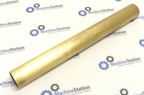 (1) PIECE OF 2-1/4&#034; O.D. X 21&#034; LONG BRASS CYLINDRICAL STOCK