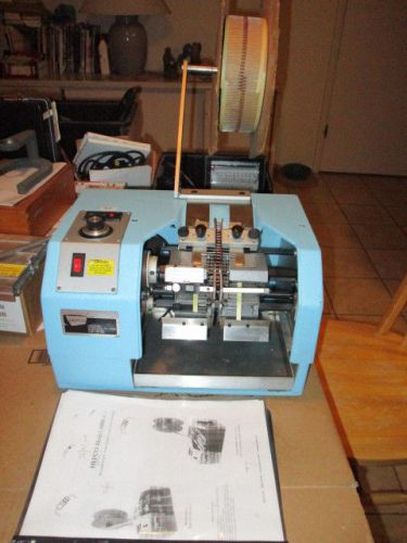 Hepco 8000 Axial Lead former and cutter with counter