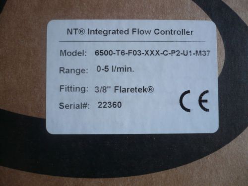 New Entegris NT 6500 Flow Controller 6500-T6-F03-XXX-