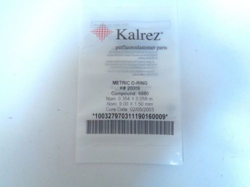 Kalrez k# 20009 compound 6880 metric o-ring - brand new - free shipping!!! for sale