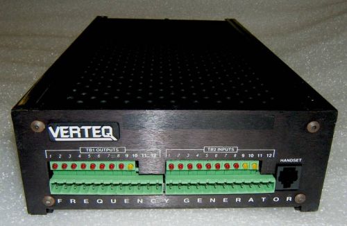 Verteq Frequency Generator - Exc. Cond.