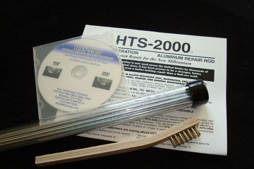 HTS-2000: Aluminum Repair Brazing Rods~ Easy Complete Kit~ (1/2 LB) KIT