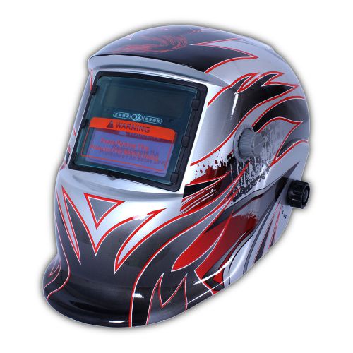Protection auto darkening solar welding helmet mask grinding function #6 kj for sale