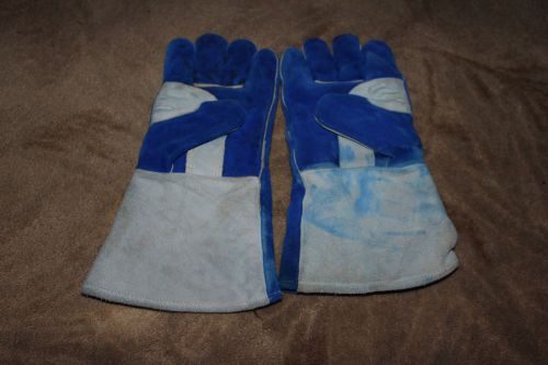 100% Leather Welding gloves RN 80372