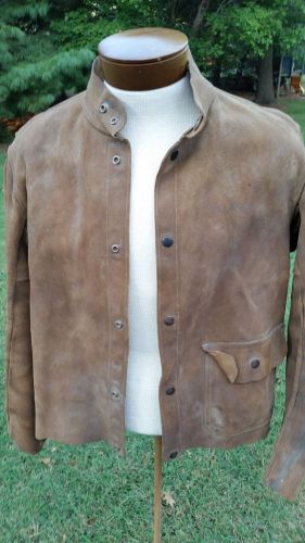 Vintage Tillman Welders / Welder / Welding Leather Jacket - Large, b