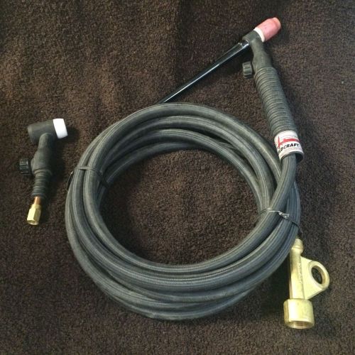 12 ft WP-9V Tig Welding Torch USA Weldcraft Compatible Extra body/head