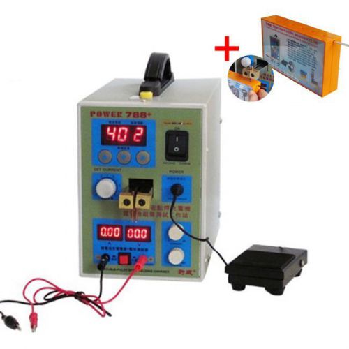 Battery spot welder nickel recycle charging capability charger 110v + fixture for sale