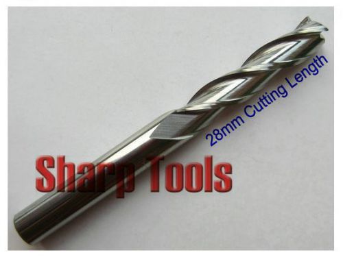 1pcs three flute cnc router bits endmill milling cutter 6mm 28mm for sale