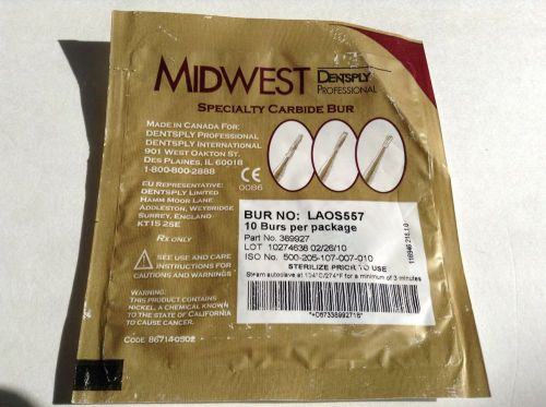 Midwest Carbide Burs LAOS557 10 Pack