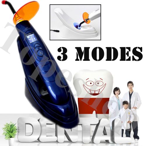 5 color Dental Wireless Cordles LED Curing Light Lamp Dental Curing Light 3 mode