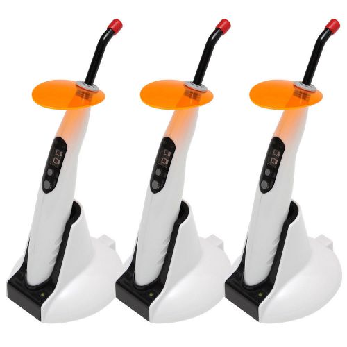 4pc Dental Wireless Cordless LED Curing Light Woodpecker style cure LED B New T4