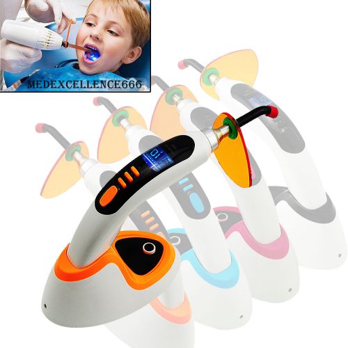 2015  wireless cordless led dental curing light lamp 10w 1800mw teeth whitening for sale
