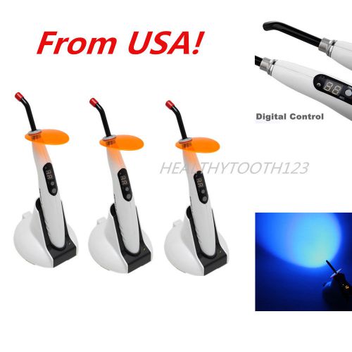 3* Dental Cordless Wireless Curing Light LED Lamp WOODPECKER Style Ship From USA