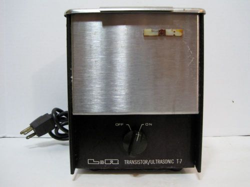 L &amp; R Transistor / Ultrasonic Cleaner T-7 with Basket Used Jewelry equipment