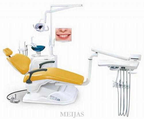 New dental unit chair computer controlled a1-1 model fda ce hard leather for sale