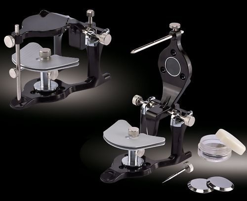 New State-of-theArt Magnetic Handy Dental Articulator w/ Flat &amp; Occulsal Plate