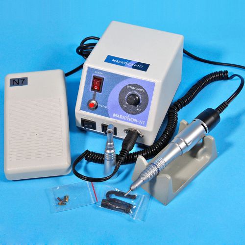 Dental marathon micromotor n7 straight handpiece contra angle electric motor t-2 for sale