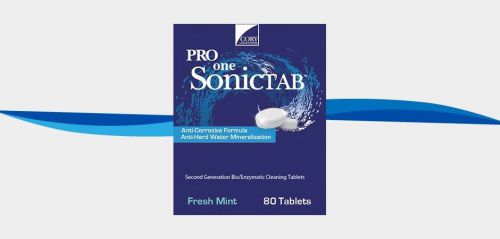 PRO ONE Sonictab Ultrasonic Enzymatic Tablets Box/80 REF#: POS80