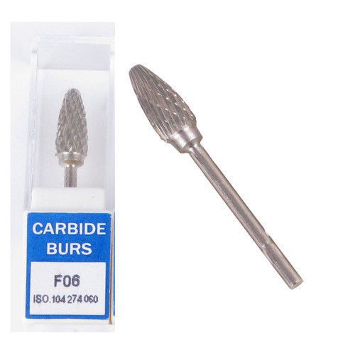 1X Dental Tungsten Carbide Burs Drill Cutter for Polisher Handpiece 2.35mm F06