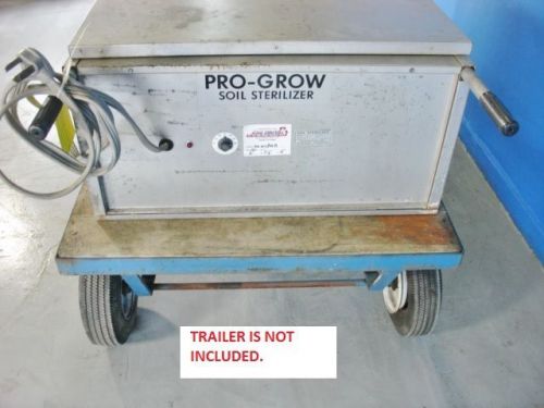 Pro grow soil sterilizer ss60 1/2 cu yrd 78x32x18 electric soil sterilizer for sale