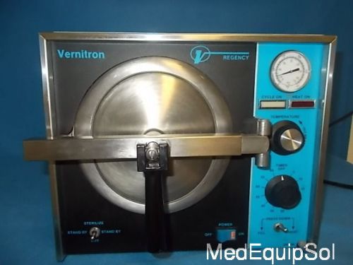 Vernitron  8020 regency autoclave for sale