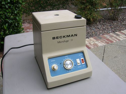 Beckman microfuge 11 centrifuge with 7-98 rotor for sale