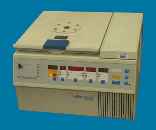 (see video) heraeus centrifuge biofuge 28rs 3291 for sale