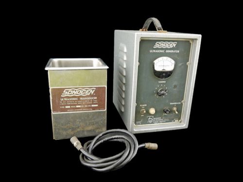 Branson sonogen ap-10 generator w/t-25 ultrasonic transducer cleaning bath for sale