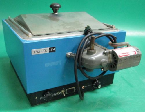 Gca precision scientific thelco 184 hot water bath 66648 with dayton gearmotor for sale