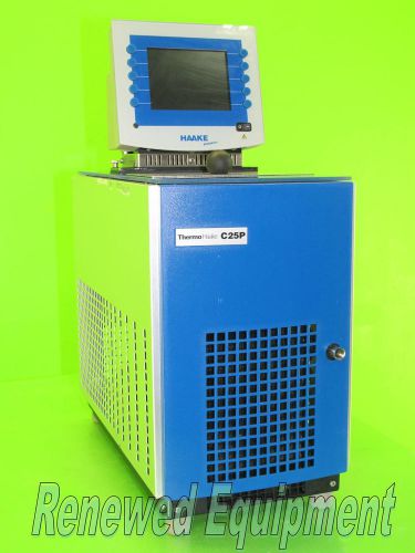 Thermo haake c25p refrigerated recirculator heated water bath chiller #1 for sale