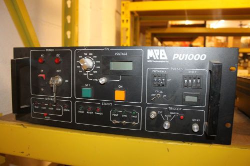 MPB Technologies PU1000 POWER SUPPLE CONTROLER LASER